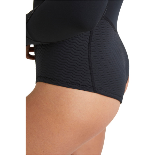 2026 Billabong Womens Salty Dayz Natural 2mm Front Zip Springsuit Wetsuit ABJW400132 - Black